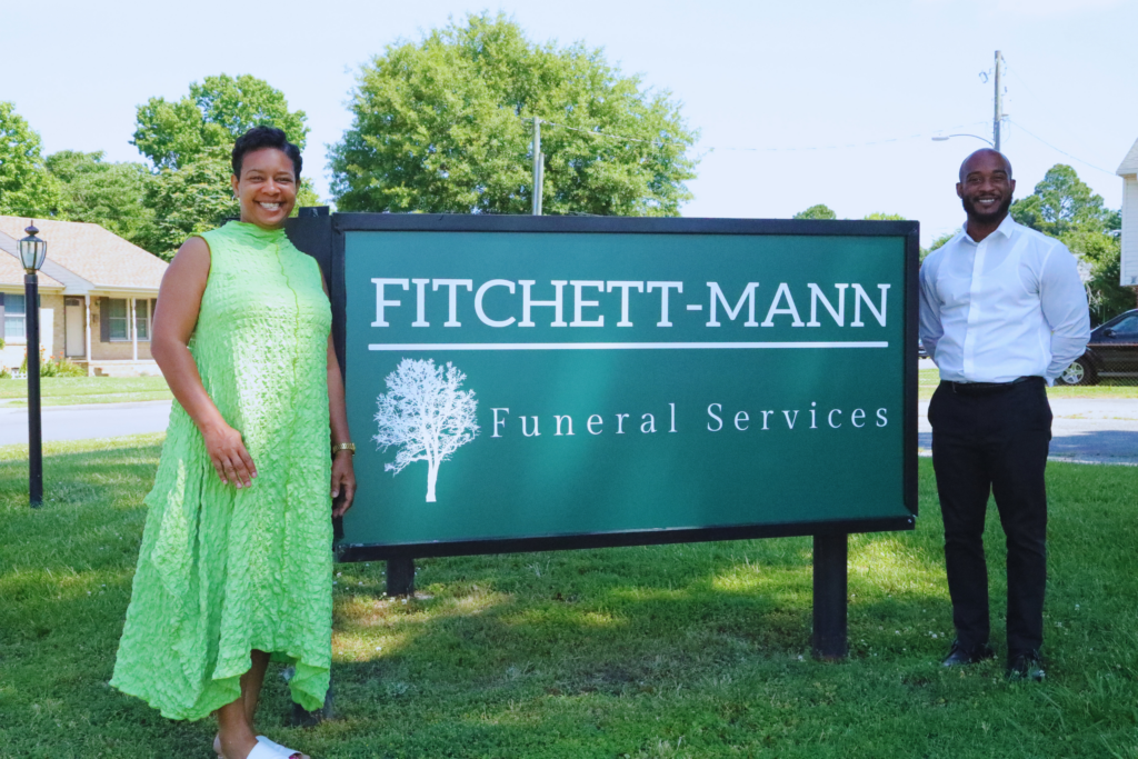 Fitchett-Mann Funeral Services Front of Home